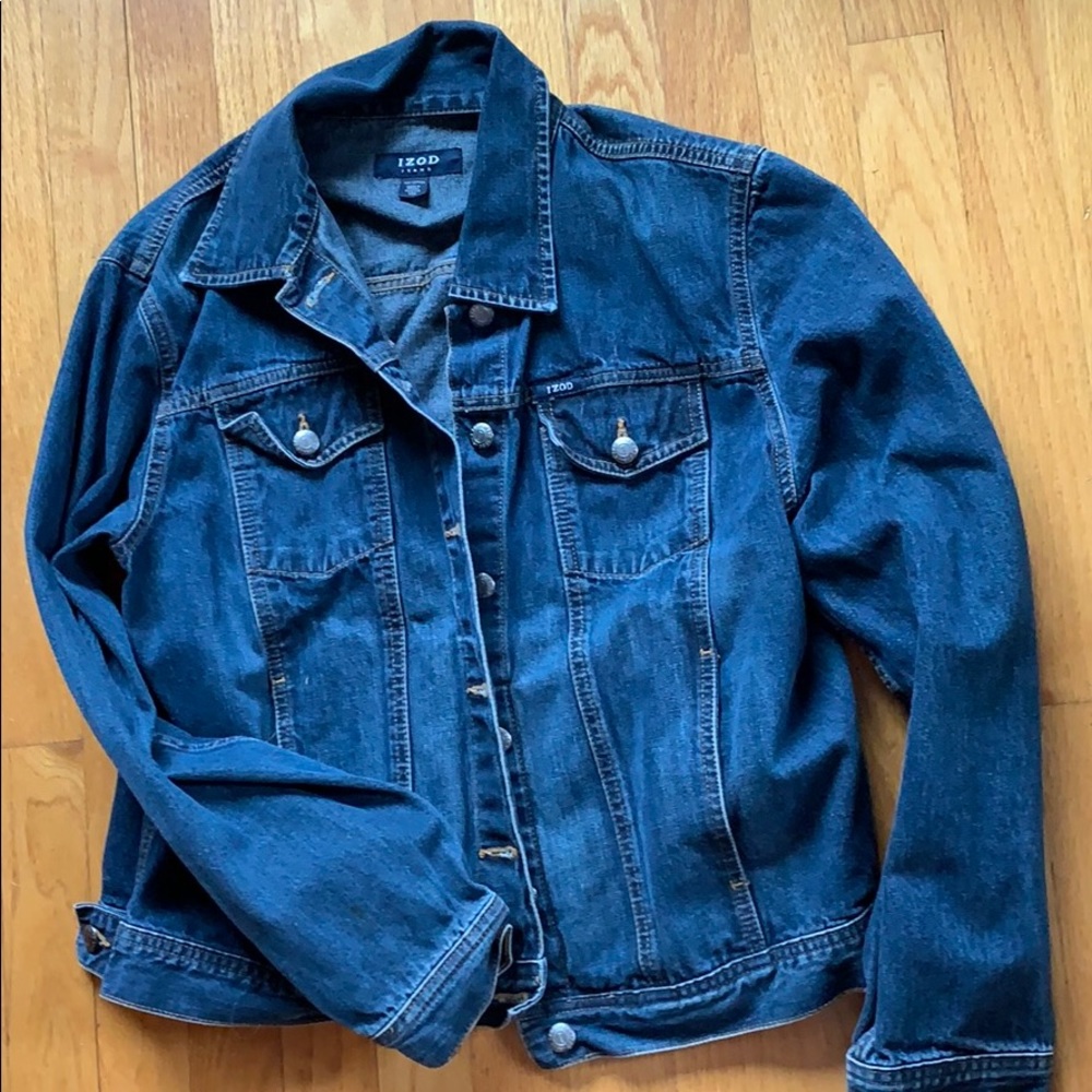 Vintage Izod  Jeans Jacket